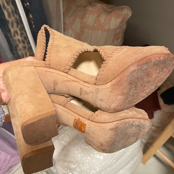 Alexandre Birman Abbe Lace Up Peep Toe Bootie - Picture 7 of 7